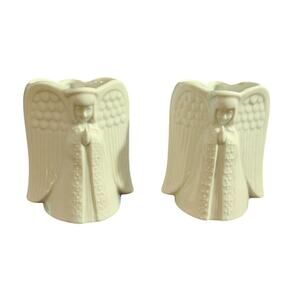 Angel Votive Tea Candle Holders Toothpick Pen Holder Catch-all Table Decor